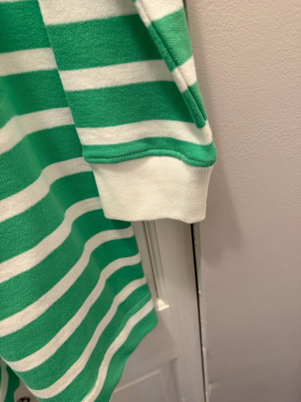 NWT LILLY PULITZER EVANGELINE DRESS SIZE M FAUNA GREEN RESORT WHITE STRIPE - Picture 5 of 12